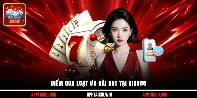 Điểm qua loạt ưu đãi hot tại Vivu88