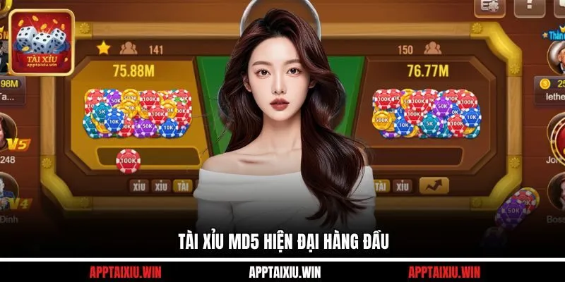 Tài xỉu MD5 hiện đại hàng đầu